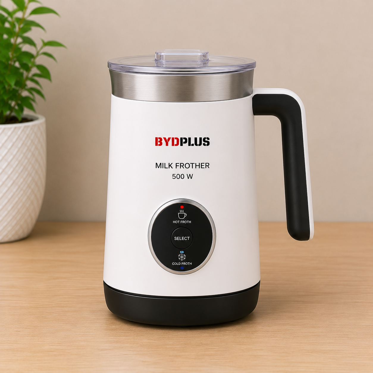 BYDPLUS Milk Frother 500W
