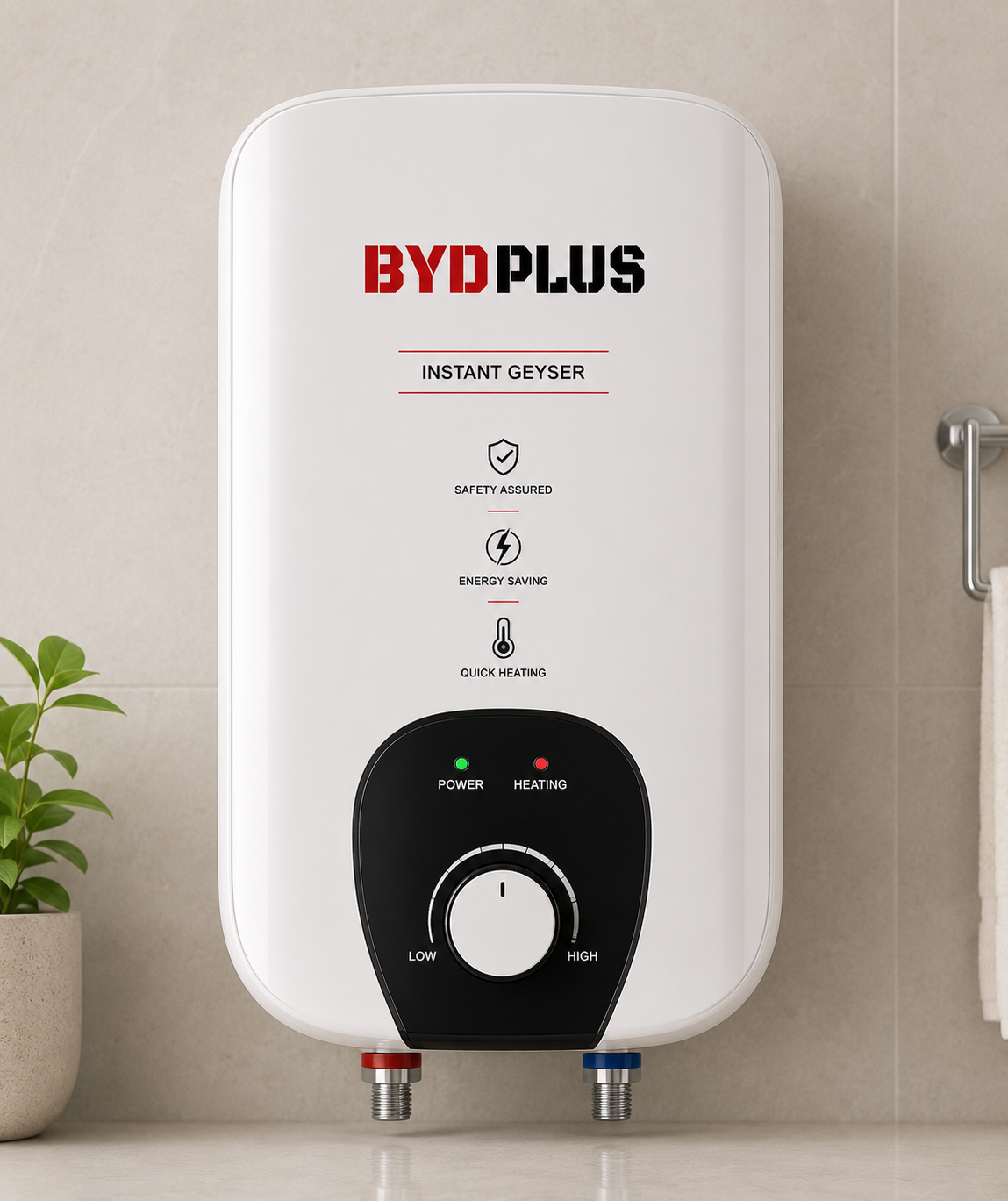 BYDPLUS Instant Geyser