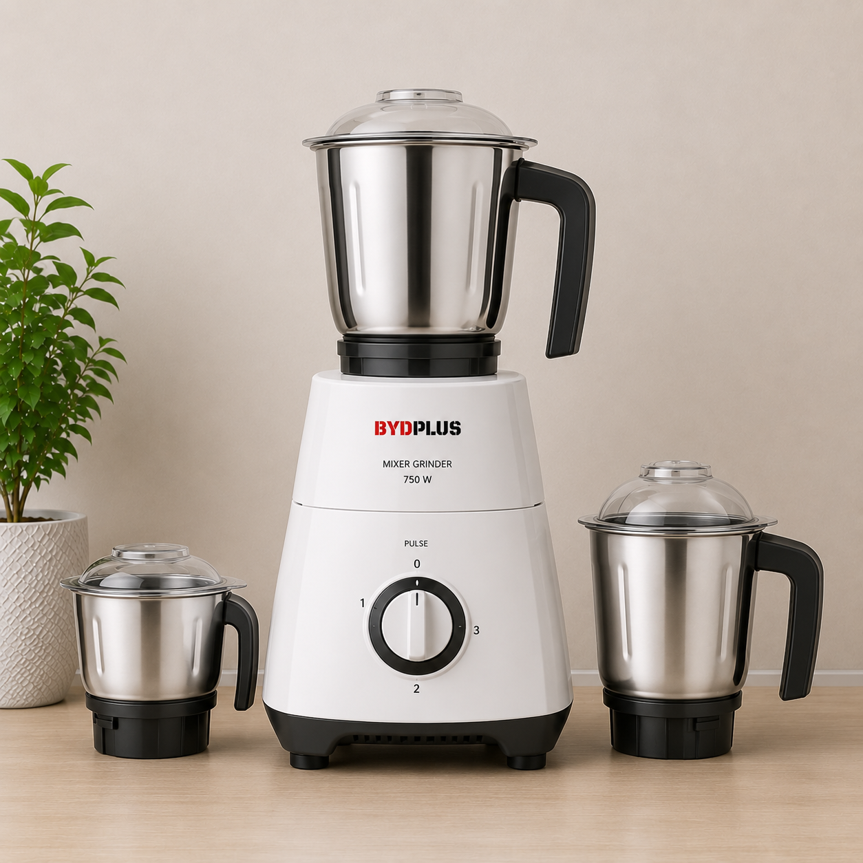 BYDPLUS Mixer Grinder 750W