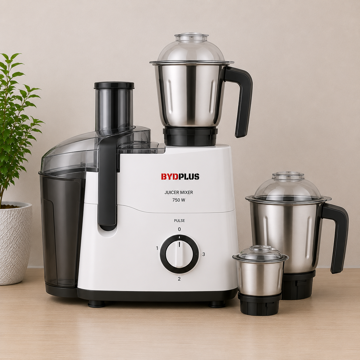 BYDPLUS Juicer Mixer 750W