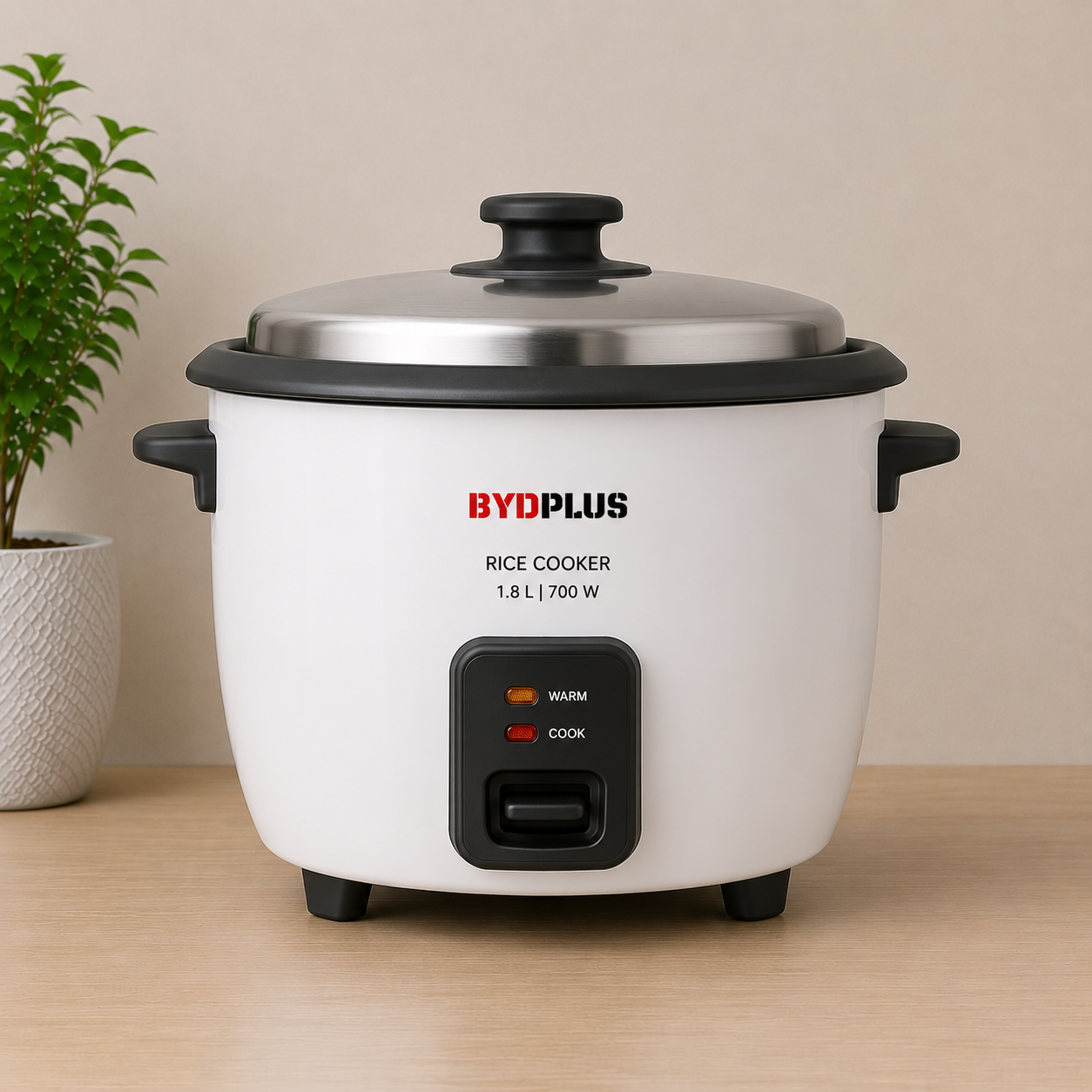 BYDPLUS Rice Cooker 1.8L